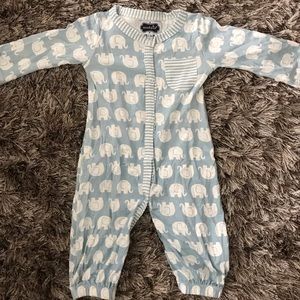 Blue Elephant onesie
